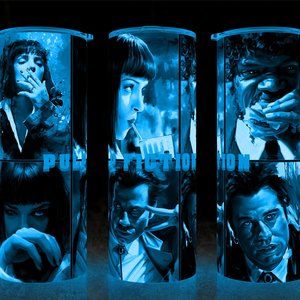 Glow in the Dark Pulp Fiction Classic 90s Movie Tumbler 20oz